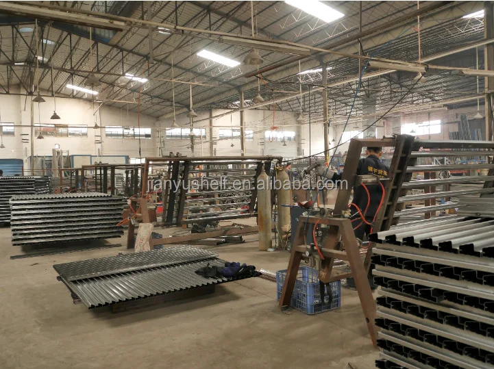 Assemble warehouse mezzanines platform heavy duty industrial storage racking system platform high quality warehouse storage rack factory