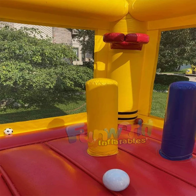 FunWorld Inflatable Slides Combo Water Pool Brincolines Inflables Waterslide Jumper Inflatable for Sale