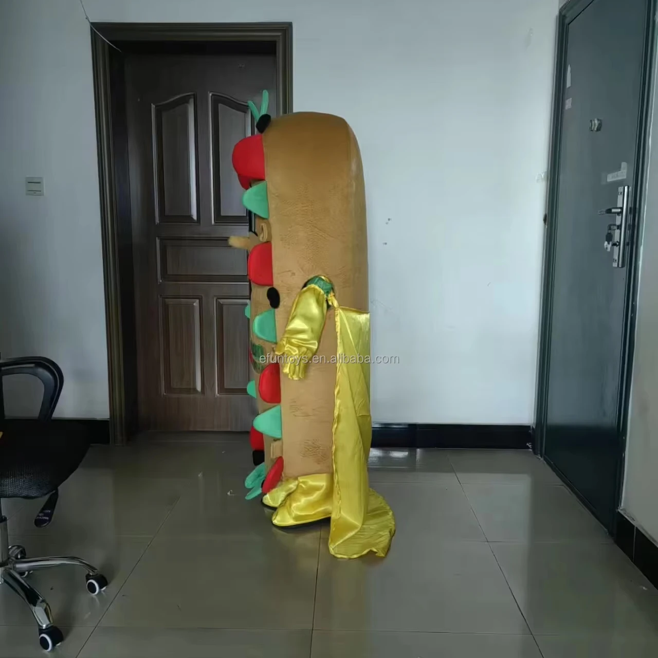 Efun MOQ 1 PC Professional  Custom Subman Sandwich Mascot Costume Adult Size Food Character  Cosplay Costume for Sale