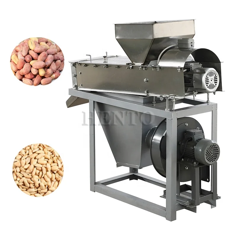 Factory Price Groundnut Cleaning and Peeling Machine / Peanut Dry Air Peeling Machine / Peanut Machine Peel Remover