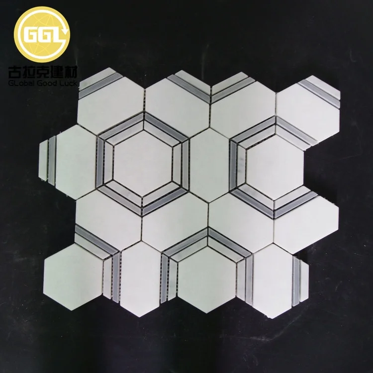 High Quality Hexagon Marble Mosaic For Floor and Wall Tiles