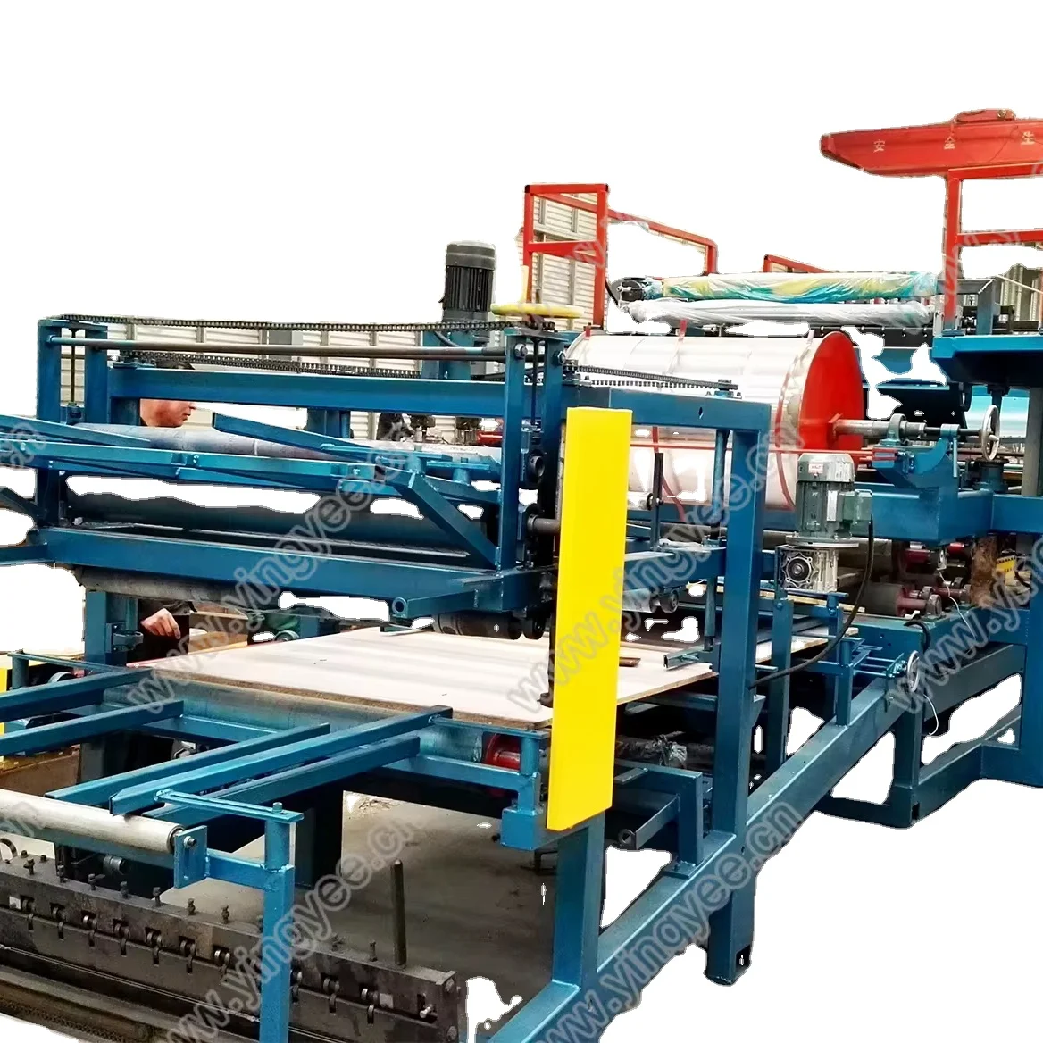 2024 Hot Sale EPS Sandwich Panel Roll түзүү Machine / Чатыр плиткасы өндүрүш линиясы Кытайда