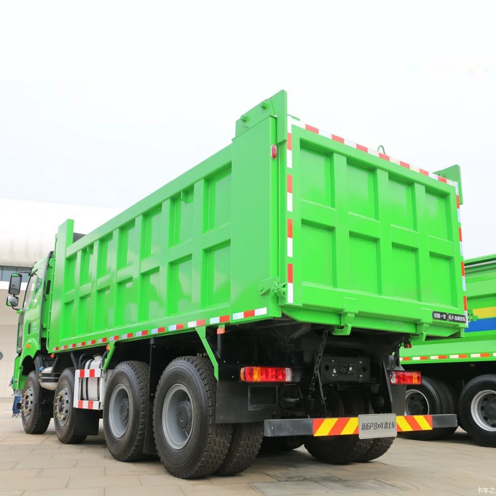 High Quality FAW J6P Diesel Dump Truck 8*4 12Wheeler 420HP 60Tons Loading Tipper Dump Truck In Stock manufacture