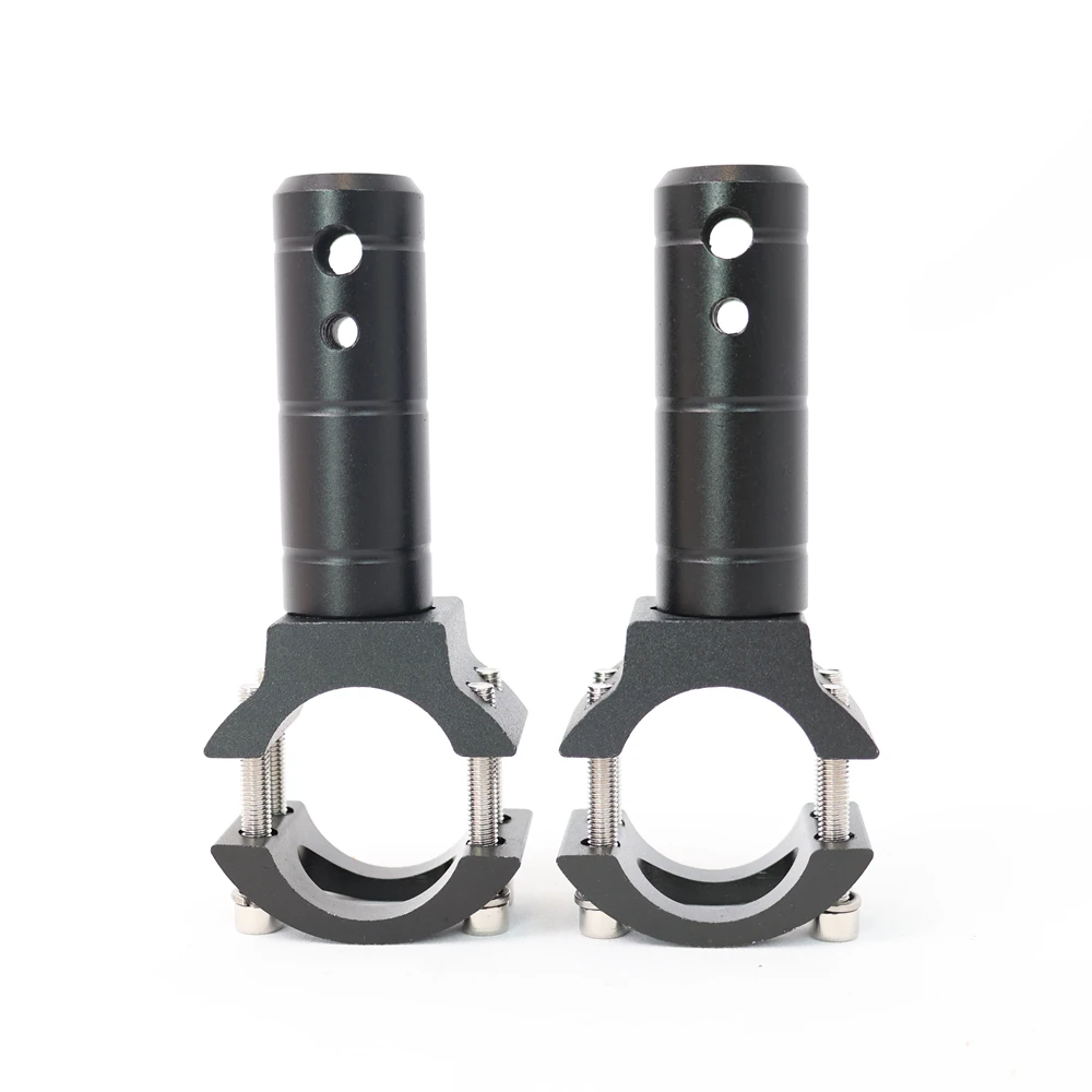 CNC Aluminum Motorcycle LED Headlight Bracket Mount Kit for Motorcycle Spotlights Fog Light Mount Motorbike Accessories manufacture