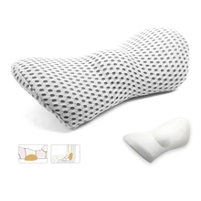 Memory Foam Lumbar Pillow Lumbar Support Pillow Ergonomic Low Back Pillow