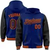 Black Sleeve Royal Blue Jacket Orange Black