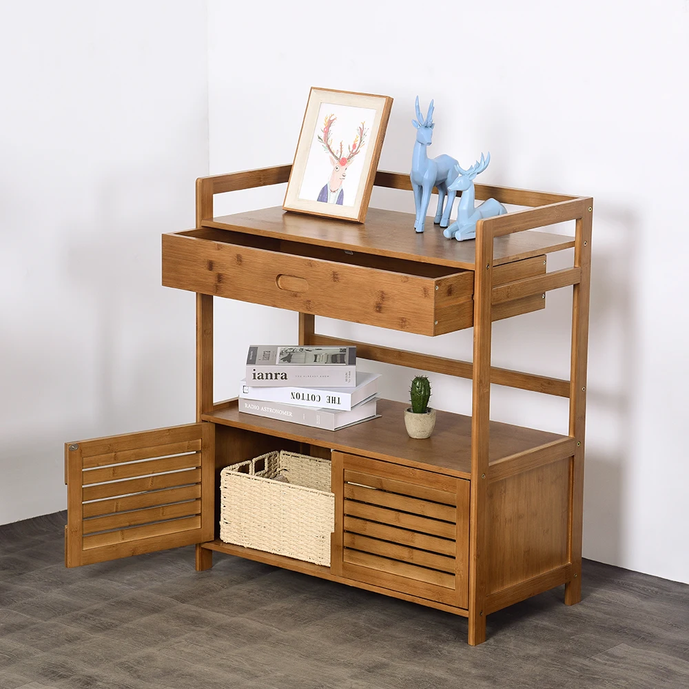 Современный бамбуковый китайский деревянный шкаф для хранения, мебель для гостиной, шкафы с выдвижным ящиком