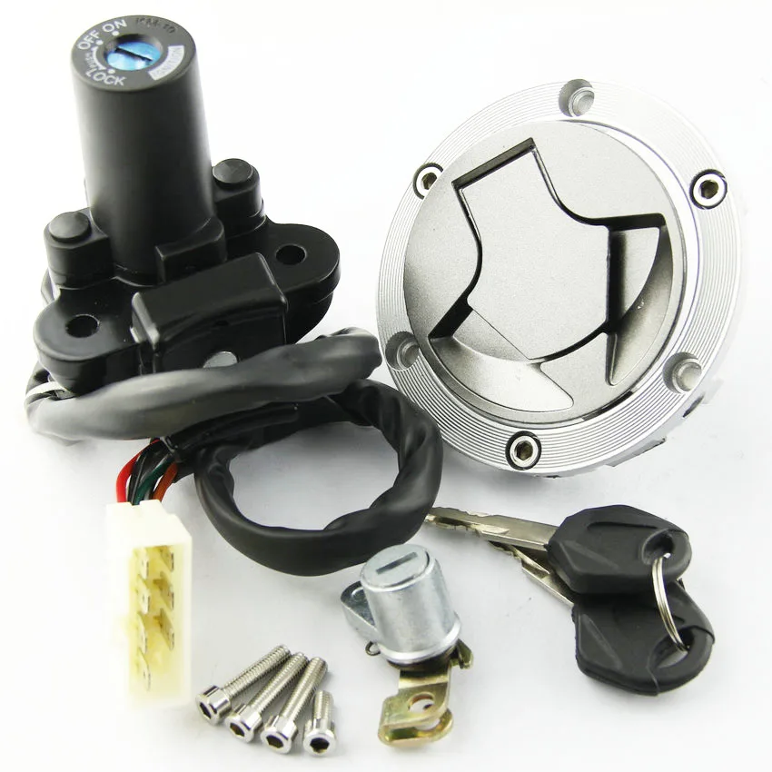 MOTORS Automotive Ignition Switch Fuel Gas Cap Helmet Lock for Kawasaki