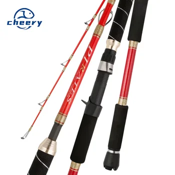 High Carbon Solid 1.65m 1.8m 1.95m 2.1m Super Hard 150# Drag 30KG 100-700G Lure Weight Slow Jigging Fishing Rod – Metal Jig – view 2