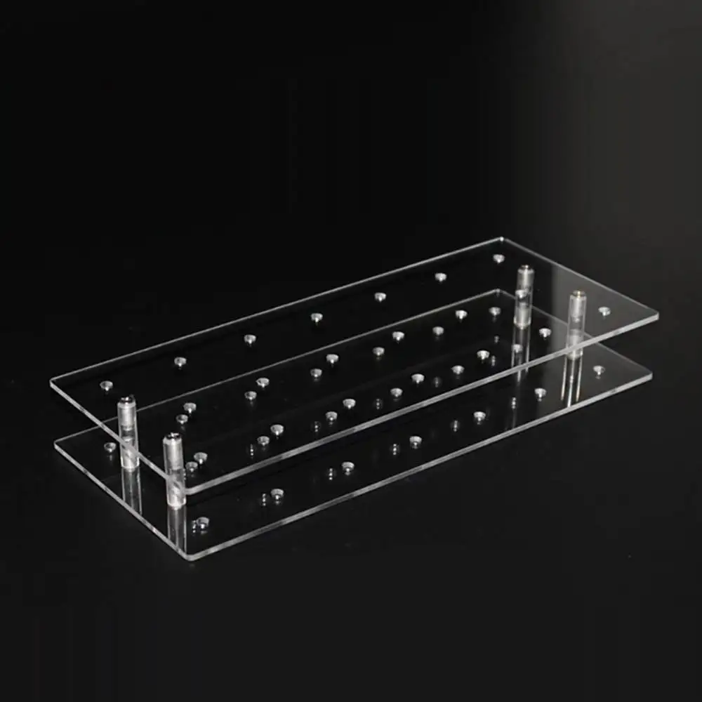 21 Hole Clear Acrylic Lollipop Display Stand Perspex Cake Pop Holder