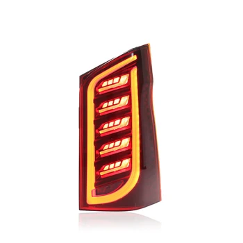 Led Tail Light for Benz Vito V260 V250 16-22 Rear Lamp Brake Daytime Running Light Driving Light Modification Assembly Body Kit