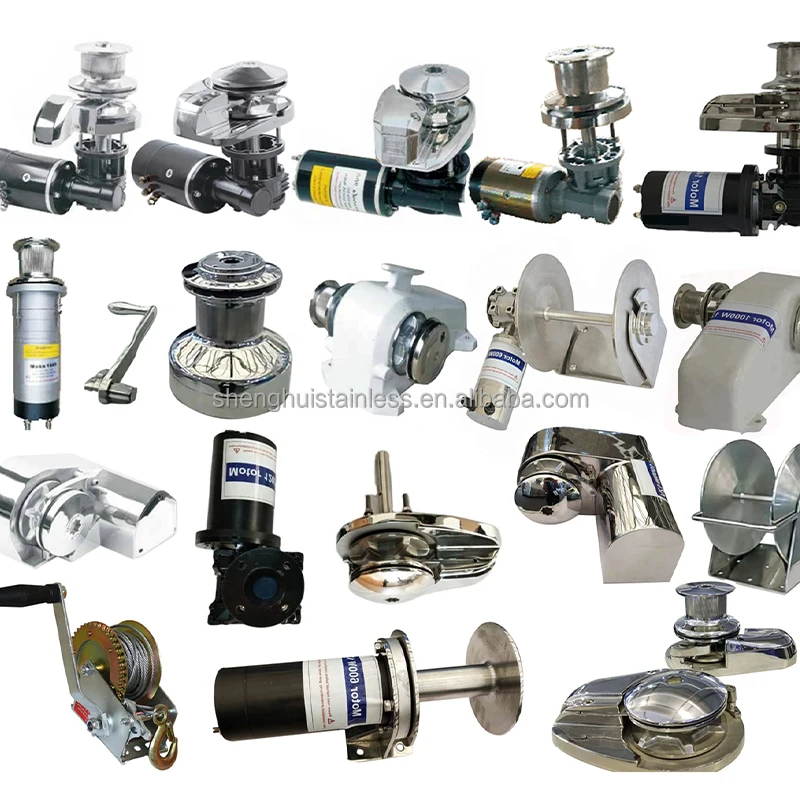 product capstan winch 12v 24v electric motor boat ship yacht anchor winch other marine supplies-2