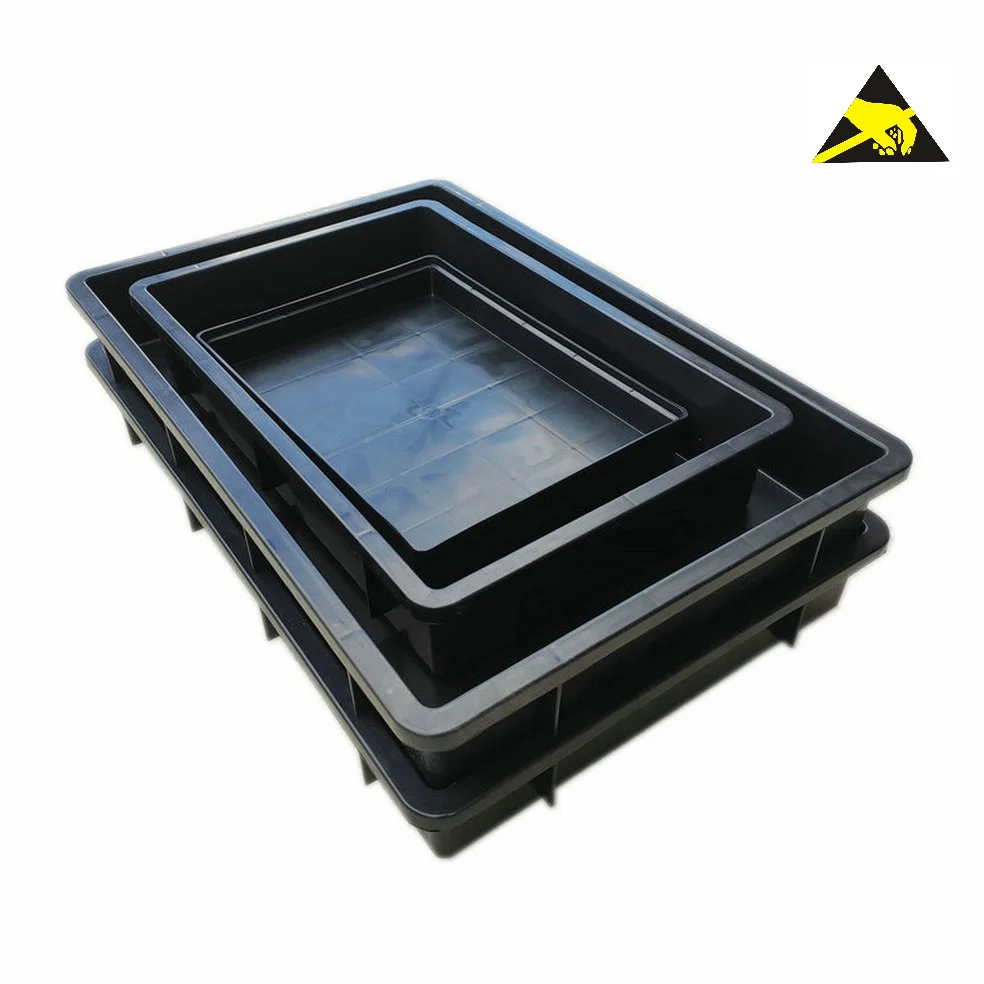 MOLUCKFU 5pcs Electronic Component Storage Box Static