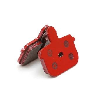 Plaquettes De Frein Semi-Métalliques Pour Kugoo G-Booster - Rouge - Paire