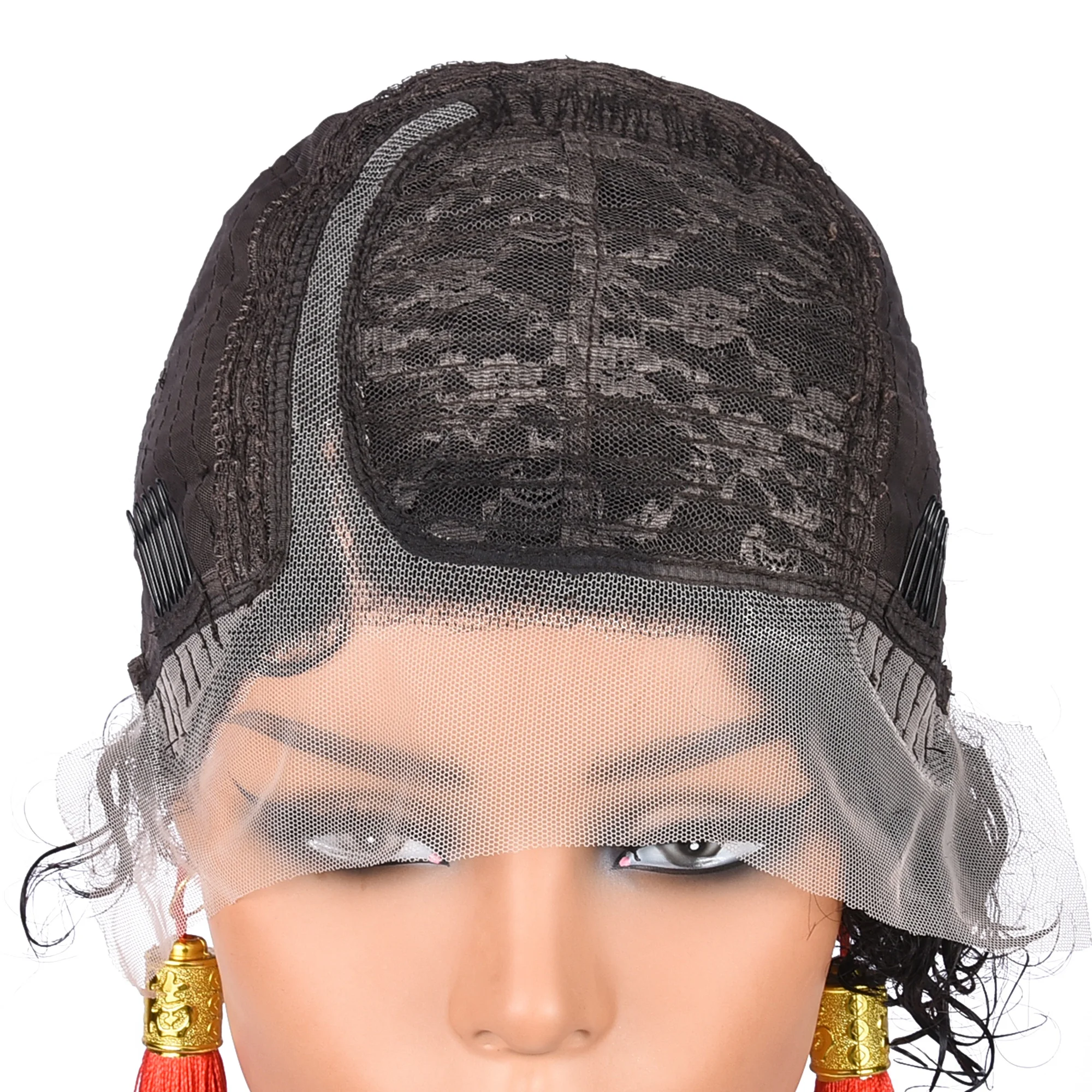Factory New Design Short Pixie Curl HD Lace Front Remy Human Hair Wig Perruque Pixie Cut Lace Front Wigs for Black Women Vendor