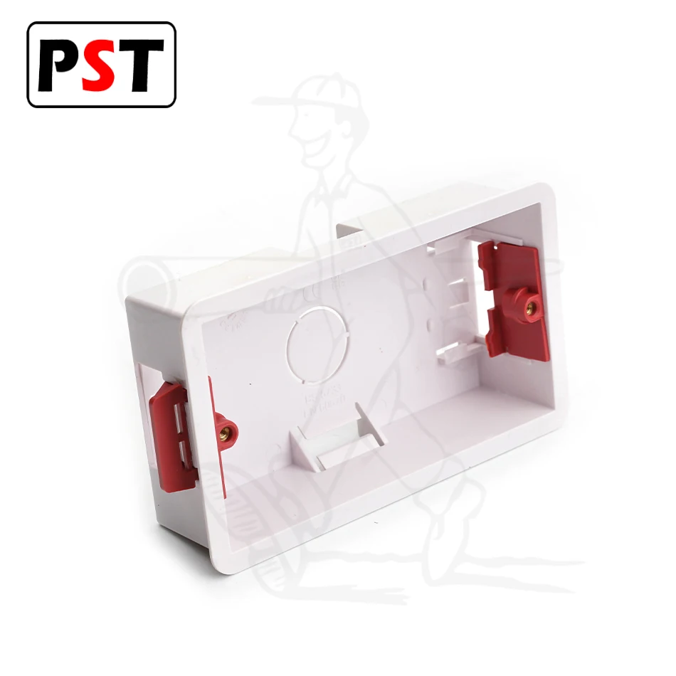 Circular 35mm Deep PVC Dry Lining Knockout Box