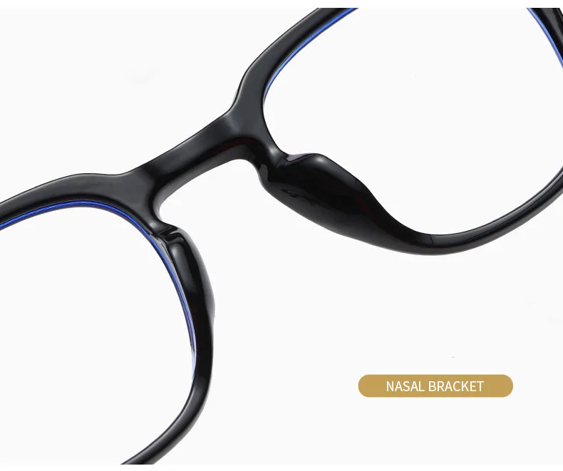 Montures de lunettes optiques pour hommes, très populaires, avec filtre anti-lumière bleue et motif uni._voghion.com