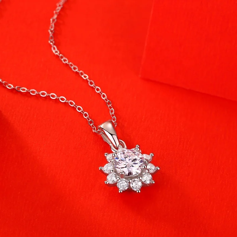HMOIS wholesale designer charms and pendant sterling silver 925 pendants moissanite pendants for women