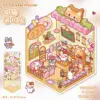 Gatos pastel habitación-nueva