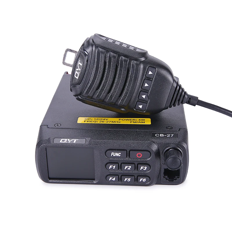 QYT CB-27 AM FM Citizen Band Radio - Color Screen Transceiver