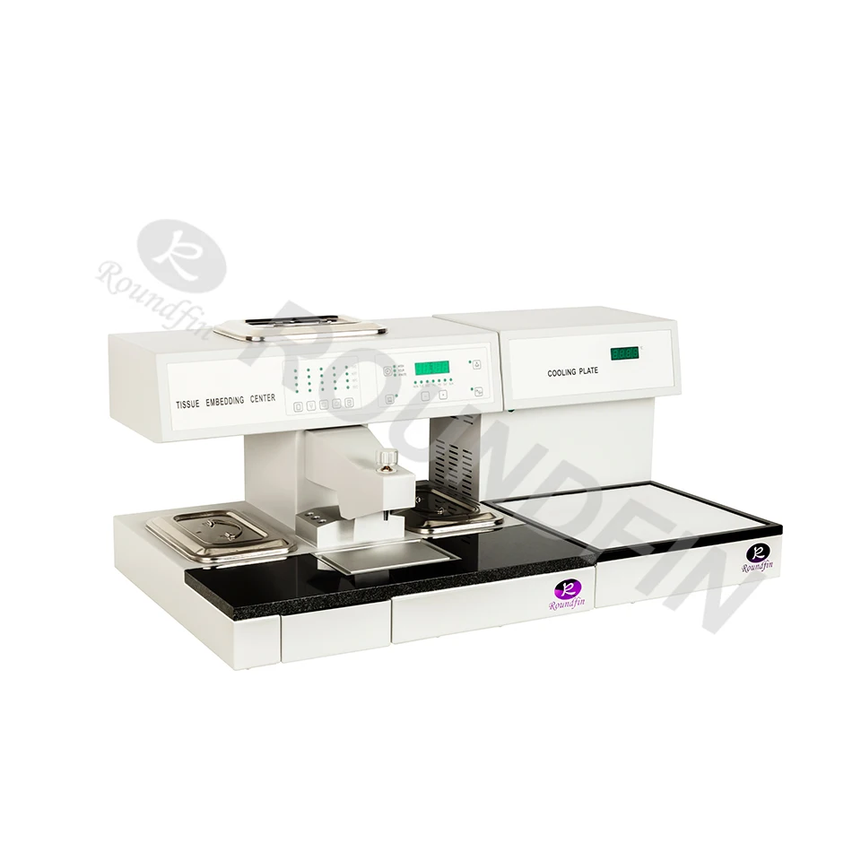 Roundfin Automated Processor Control System Laboratory Tissue Embedding Center Cooling Plate