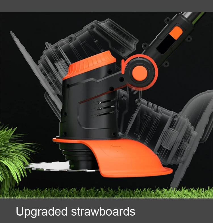 650W Power Electric String Trimmer Cordless Lithium Battery Operated