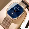 5 rose gold - blue