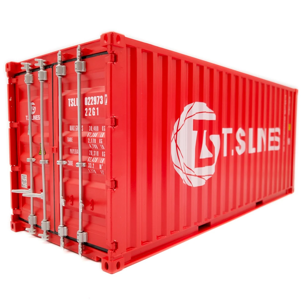 【A】30cm 1:20 Ts line container miniature 20GP container model container scale model O.A.S ship model