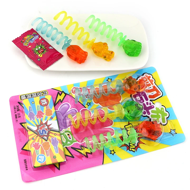 Scissors stone cloth candy