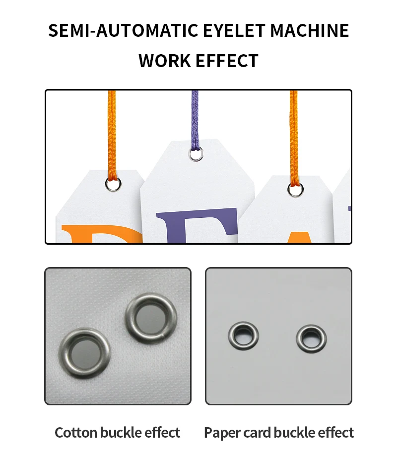 Mini Semi-automatic Eyelet Machine Stainless Steel Aluminium Punching ...