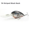 7# Striped Black Back