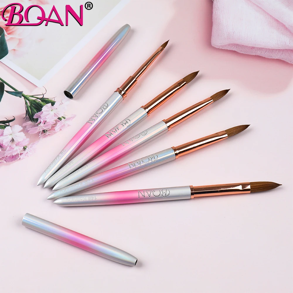 Bqan 224 Gradient Kolinsky Acrylic Nail Brush Pure Nail Brushes For
