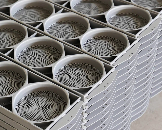 SUS304 CNC Lathed Expert Maker Custom Made Burr-free Ramen Frying Cell for Bag Noodle Production Line 5