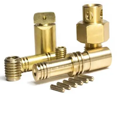 Custom CNC Machining Services Auto Brass Parts CNC Lathe