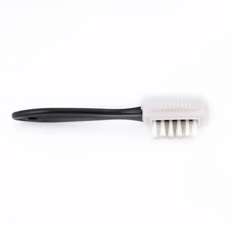 QY Double Sided Shoe Brush Cleaning and Decontamination Copper Suede Leather Shoes