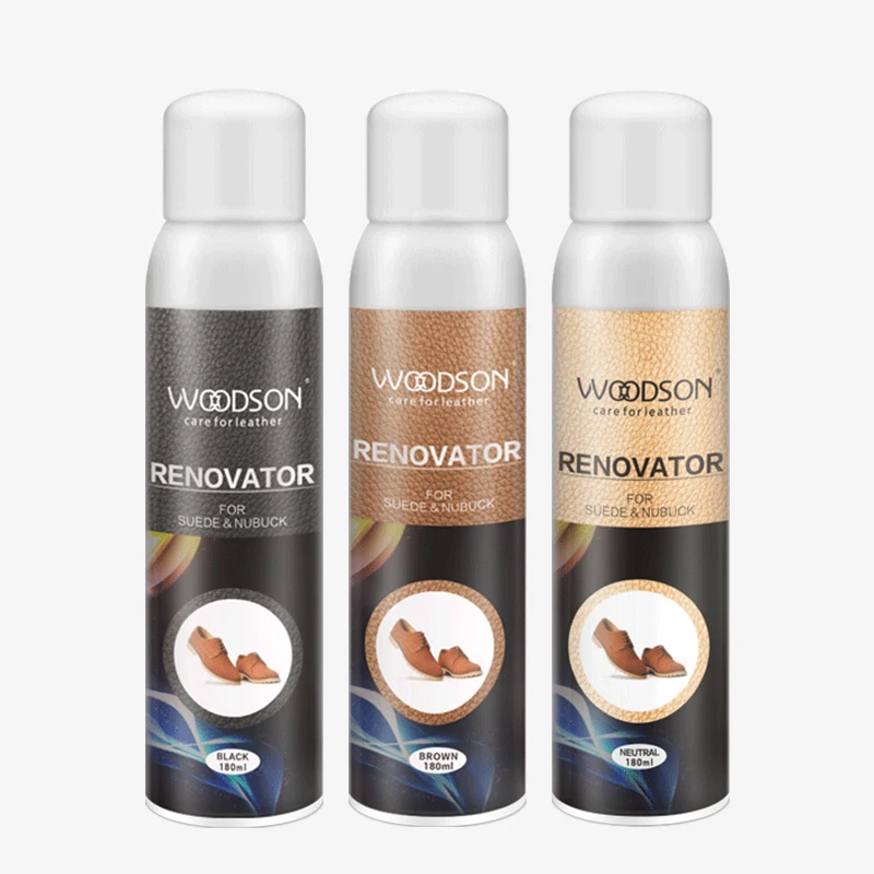 Spray Per La Cura Del Nubuk TRG Renovator - Colore Bordeaux 111, Con Panno In Microfibra