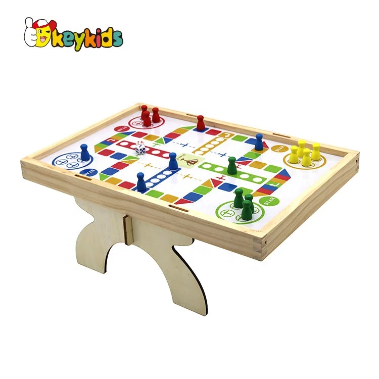 2 in1屋内ミニサッカーテーブル木製サッカーテーブルゲームと子供用