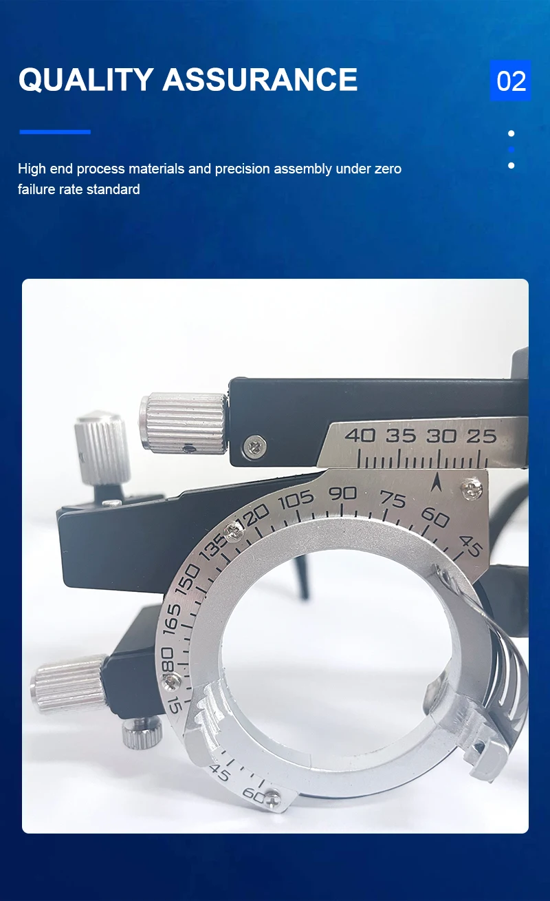 Rightway Brand  Optometry Eye Testing Trial Lens Frames PD Trial Frame