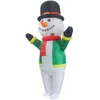 Green snowman (adult version)