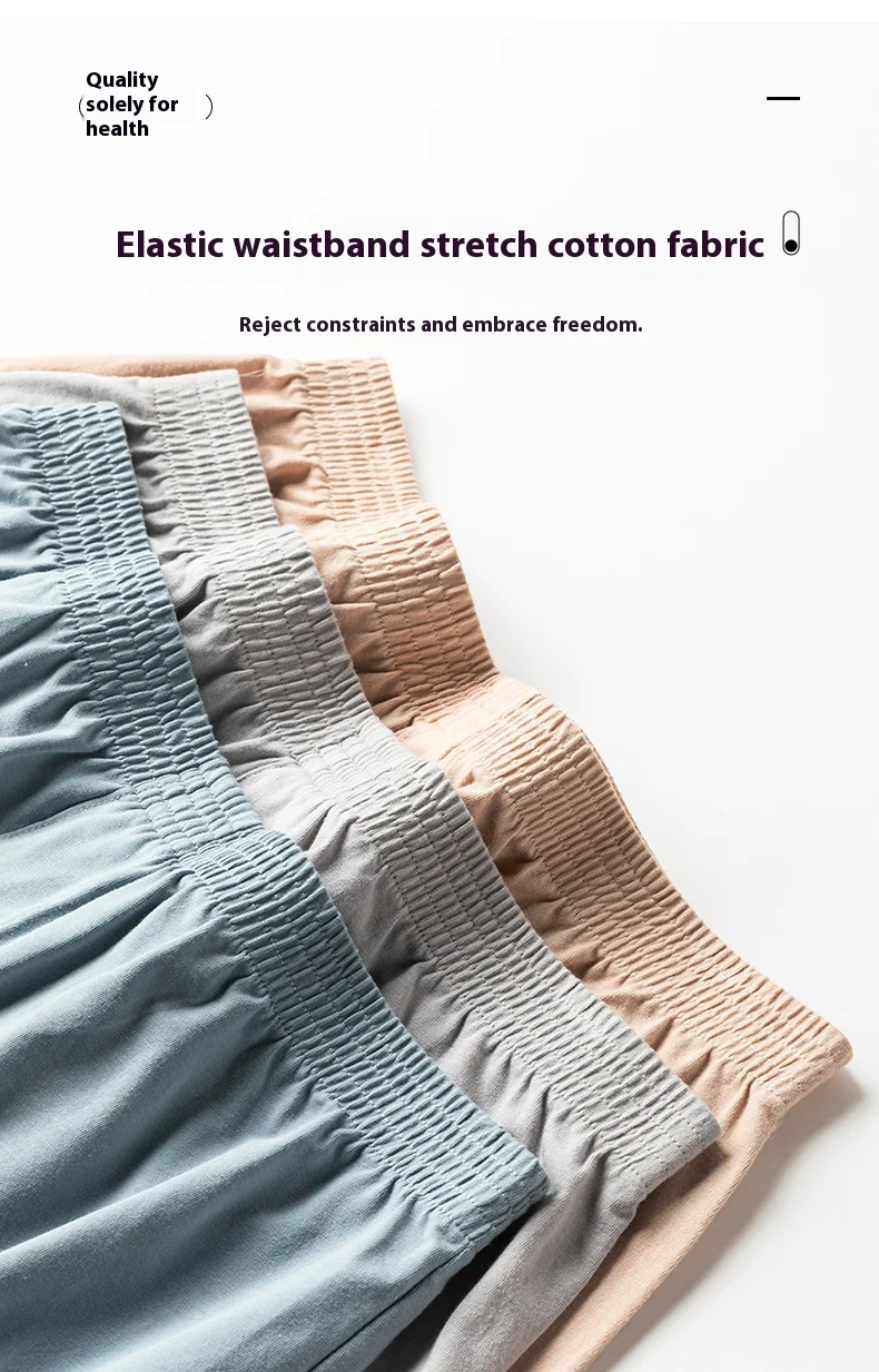 Wholesale New Arrival Men's Underwear  Comfortable Breathable Cotton Long Leg Panties Men's Boxer Shorts Custom OEM Supplier