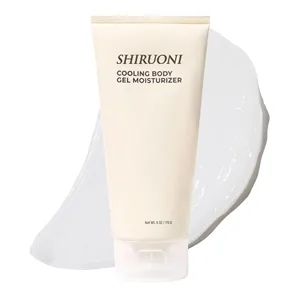 Private Label Cooling Body Gel Moisturizer Hydration Soothing Replenish Aloe Peel Oil Hand Body Cooling Gel