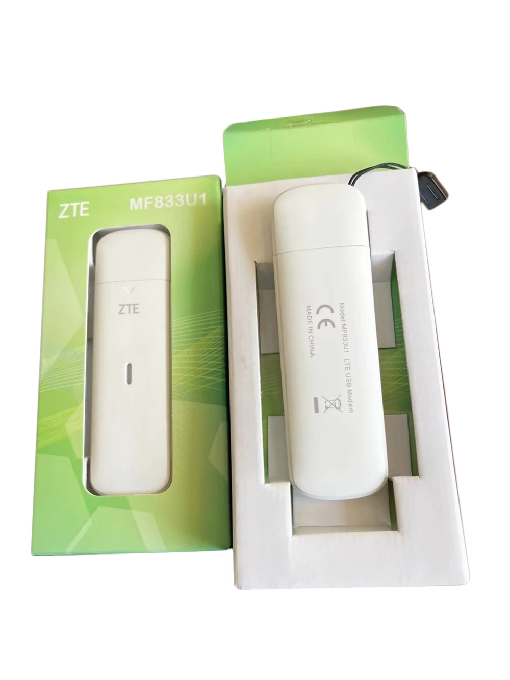 ZTE MF833U1 - High Speed 4G USB Dongle with SIM Card Slot