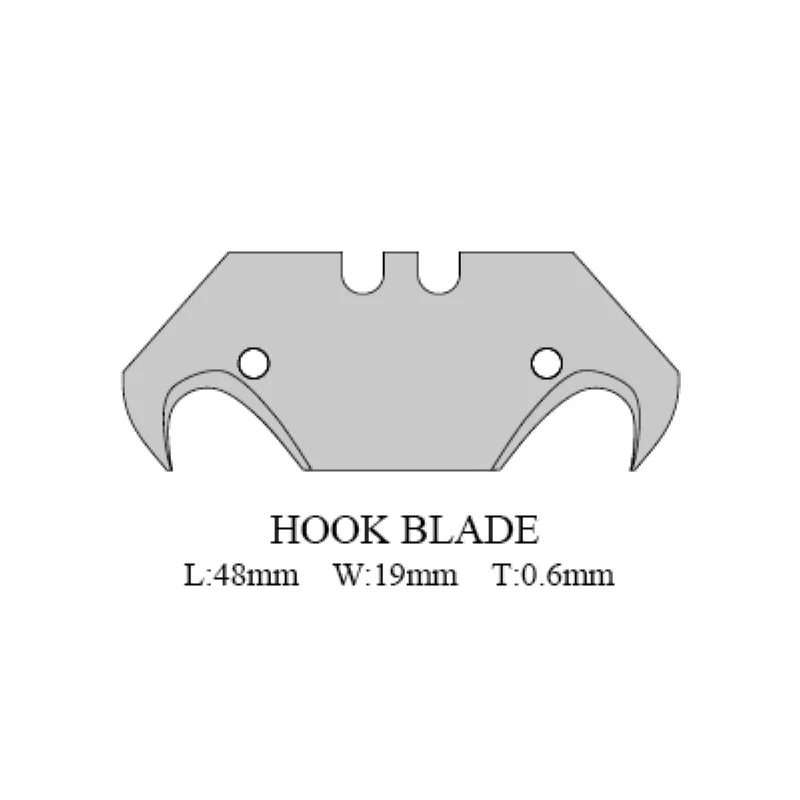 Professional Custom OEM Design SK2 SK5 Steel Various Utility Knife Cutter Blades Safety Knife Hook Blades Special Blades