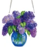 Bouteille bleue Lilas