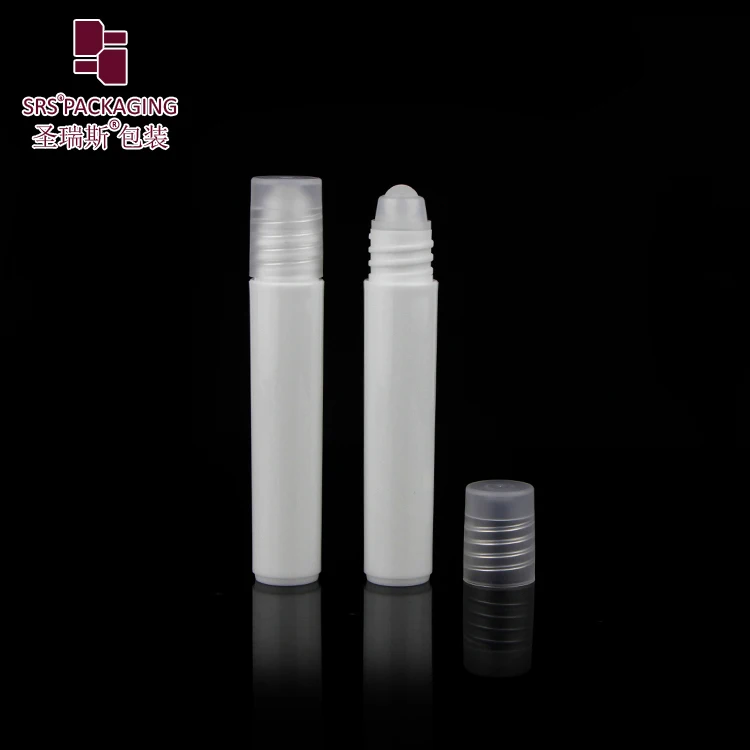 Fast Ready to Ship 7ml Empty Plastic Roll on Eye Serum Bottle Blue Green White