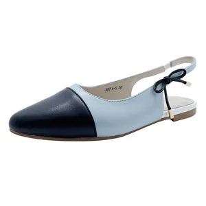 High Quality Casual Leather Shoes Stylish Genuine Leather Sandals  for Women