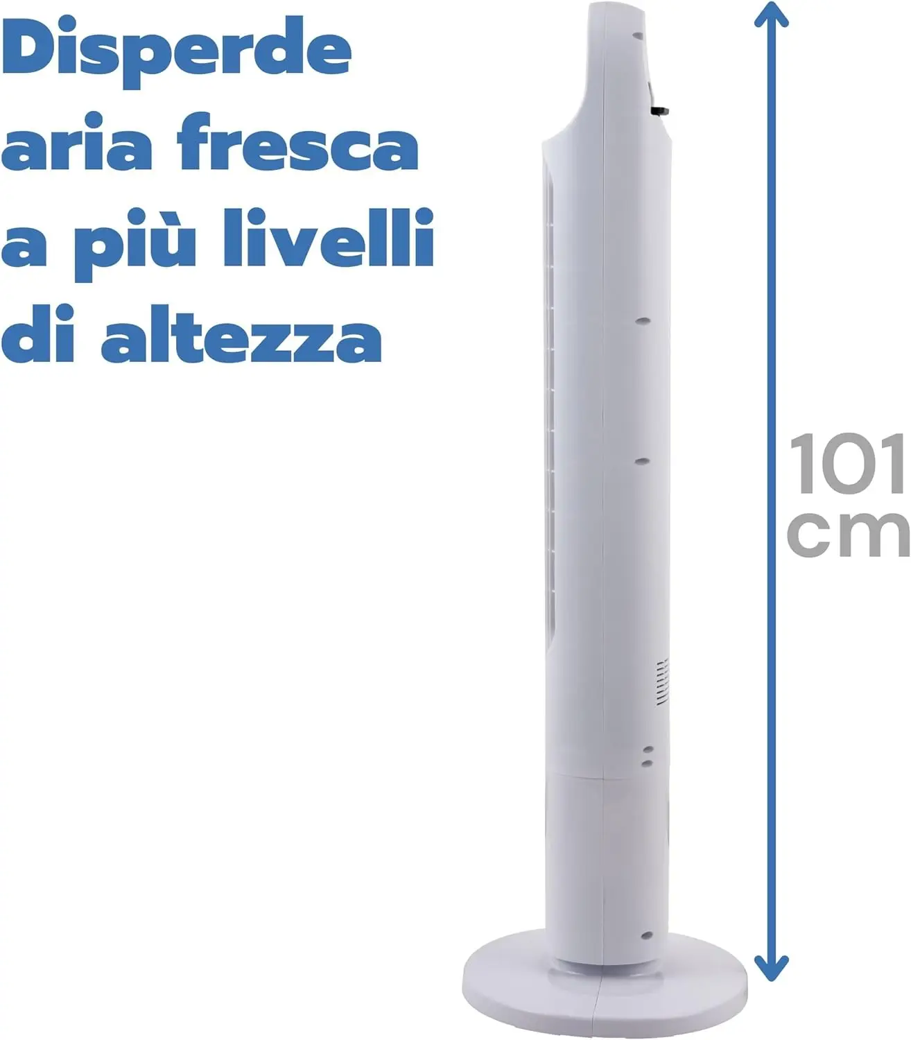 Tower Fan, USB, 3-Speed - detail 2