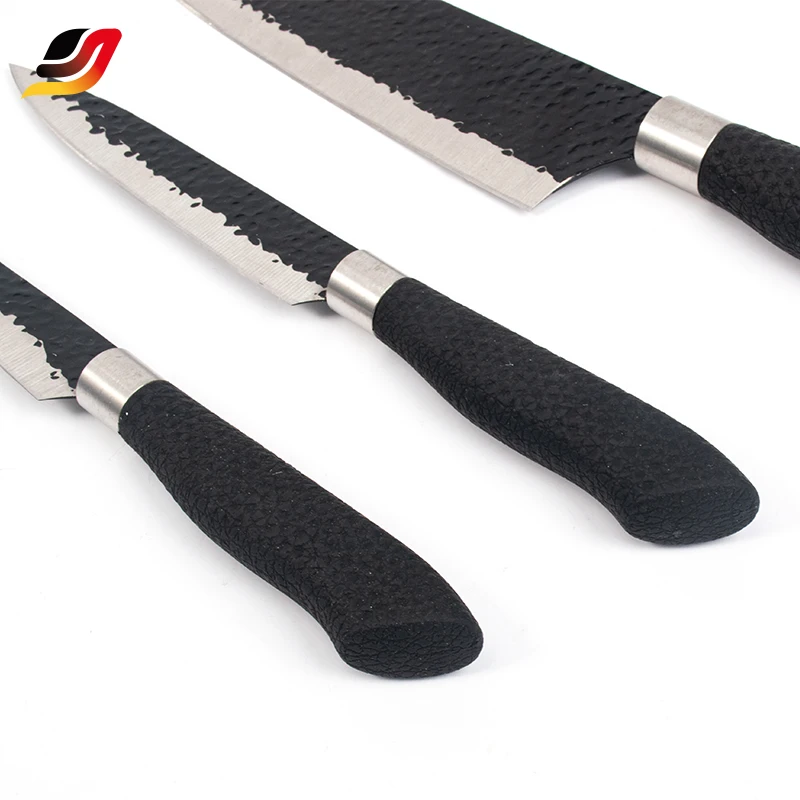 High Quality Multifunctional Utility Paring Knife Professional Stainless Steel 4 Pcs Kitchen Chef Knives Set