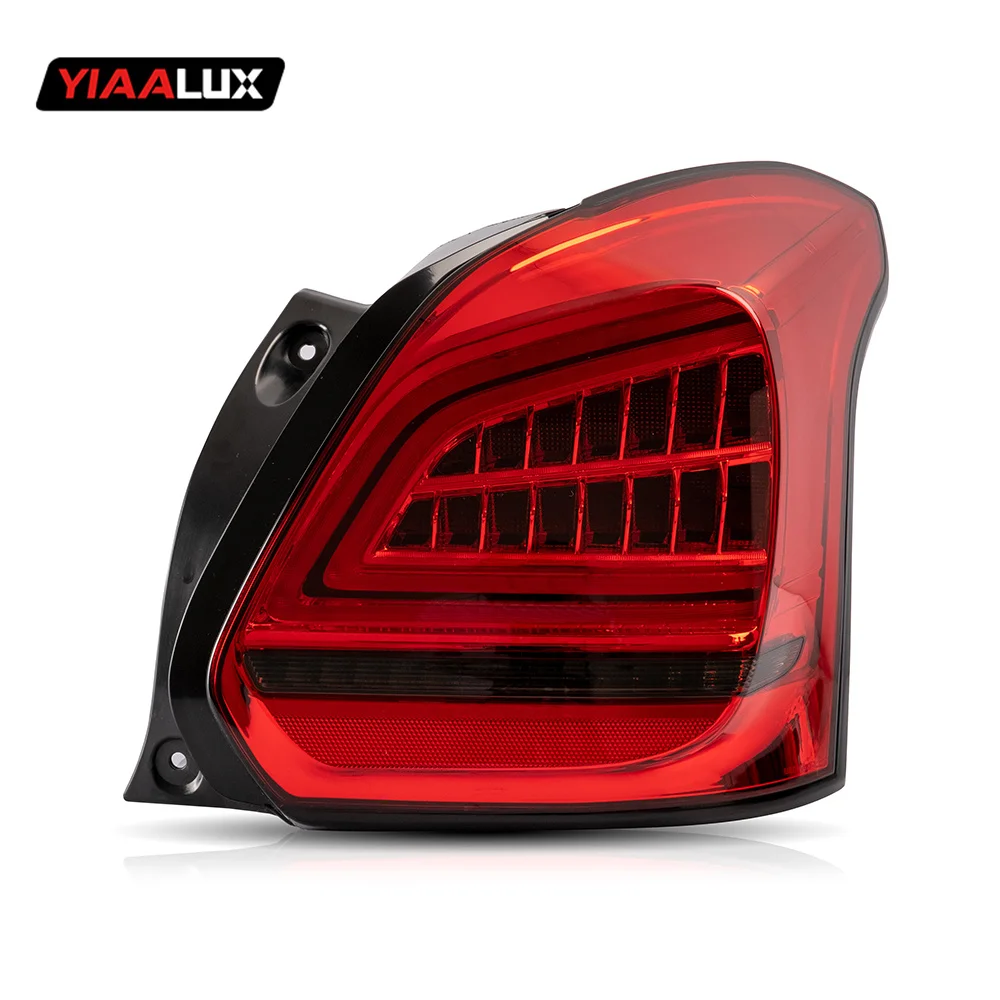 LED Taillight for Suzuki Swift 2017 2018 2019 2020 Rear Fog Lamp + Brake Light + Reverse + Dynamic Turn Signal