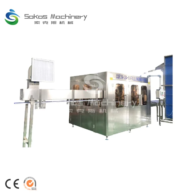 Sokos Automatic beverage bottle filling machine liquid mineral water production